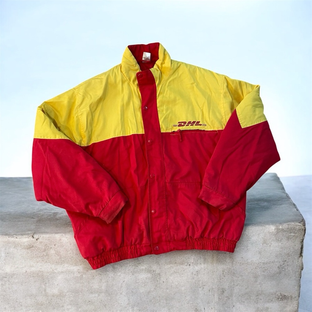 DHL mens delivery jacket coat XXXL